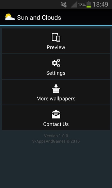 Sun and Clouds Free LWP - Preview 4