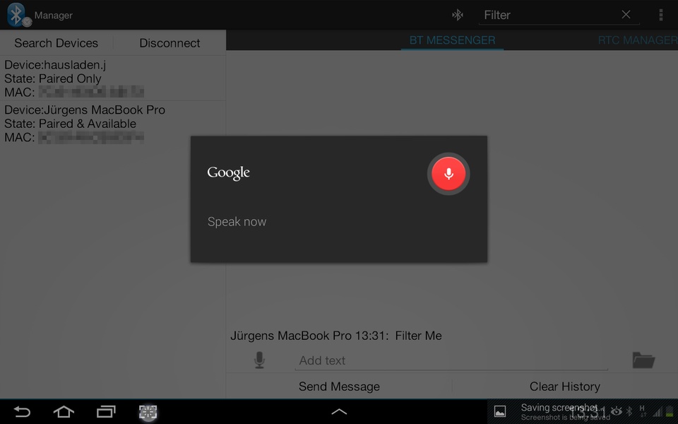 Bluetooth SPP Manager - Preview 4