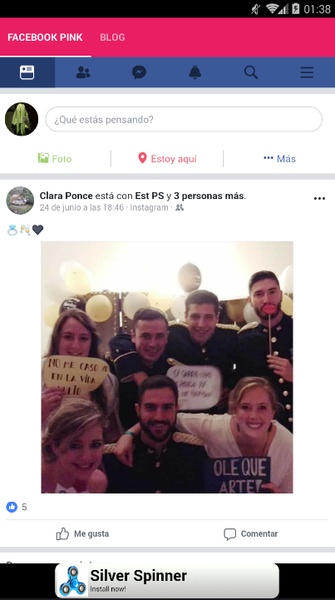 Facebook Pink - Preview 1