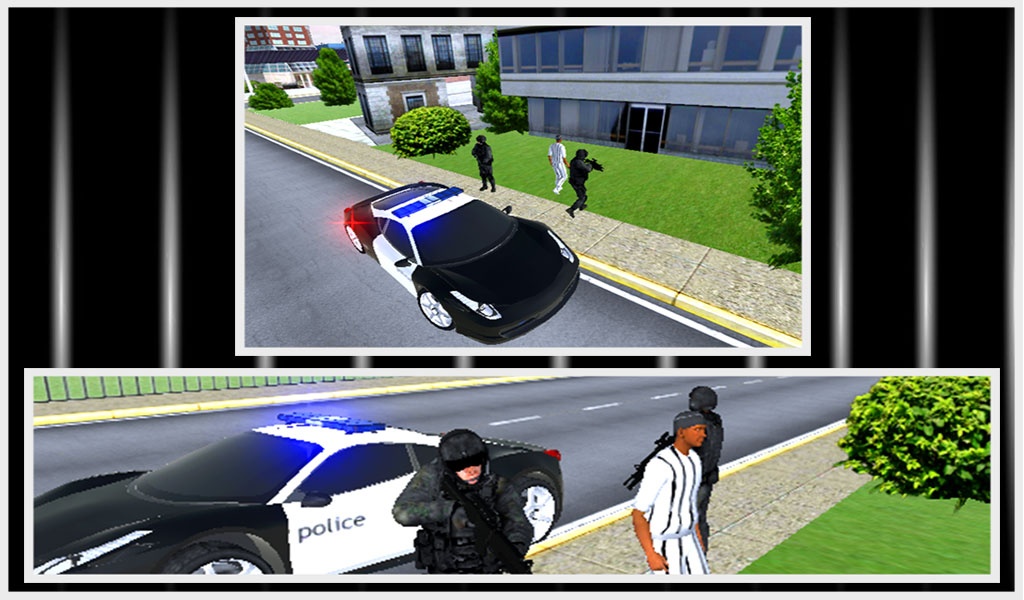Crazy Police Prisoner Car 3D - Preview 6