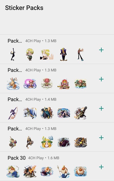 One Piece Stickers - WAStickerApps - Preview 4