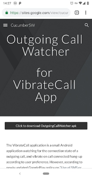 Vibrate Call - Preview 2