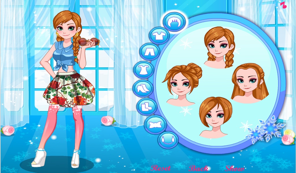 ELSA & ANNA'S ICY DRESS UP - Jogue Grátis no Jogos 101!