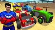Racing in Car: Stunt Car Games screenshot 9