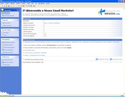Nesox Email Marketer Personal Edition screenshot 1