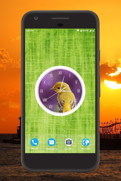 Birds Clock Live Wallpaper - Preview 3