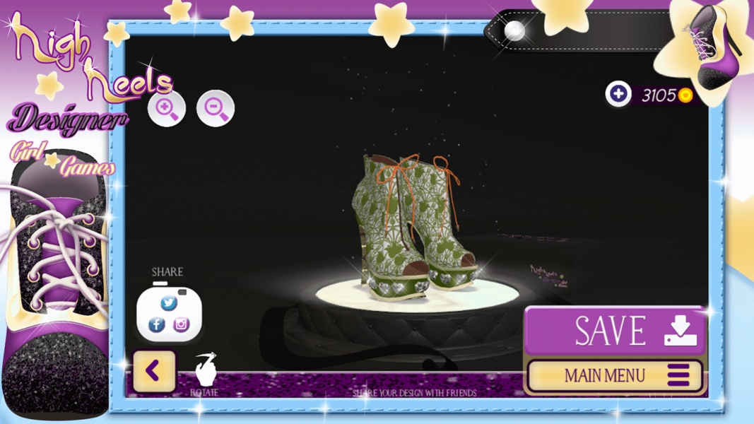 High Heels Designer Girl Games - Preview 5