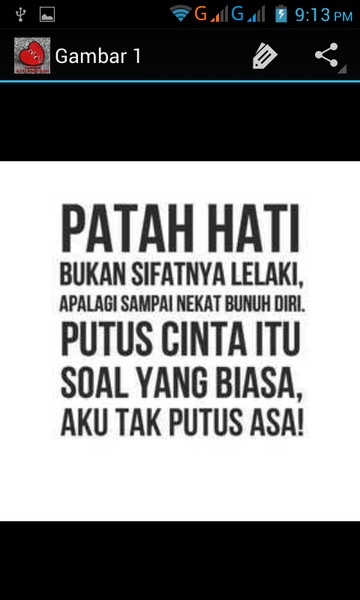Gambar Kata Patah Hati - Preview 3