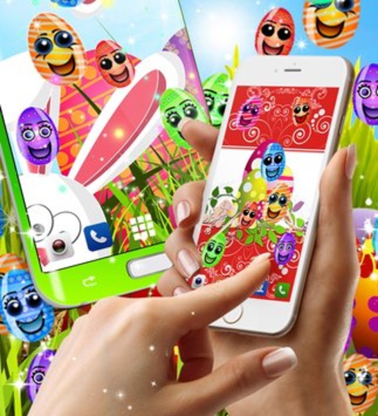 Easter emoji eggs wallpapers - Preview 4