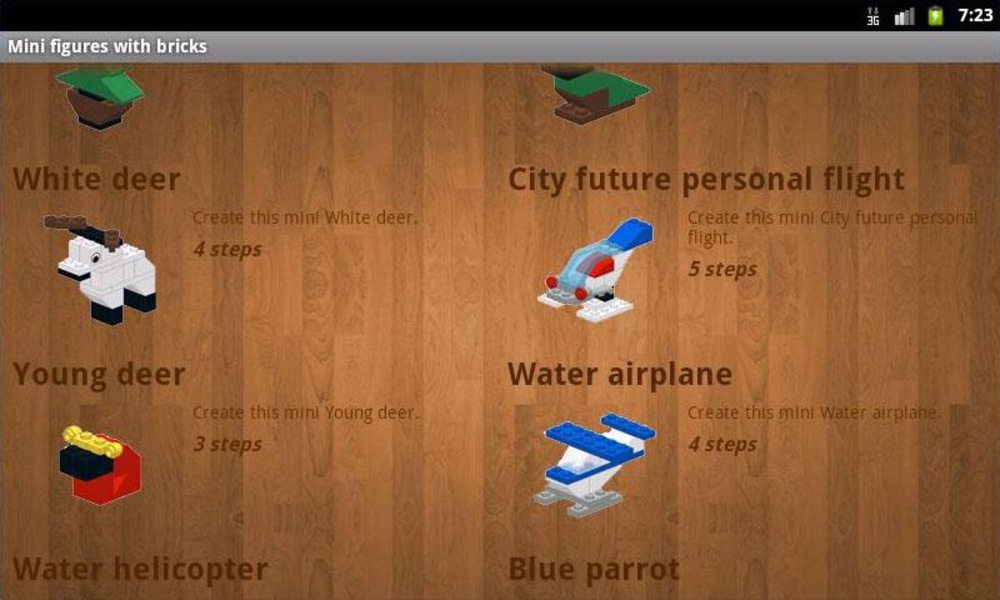 Mini figures with bricks - Preview 2