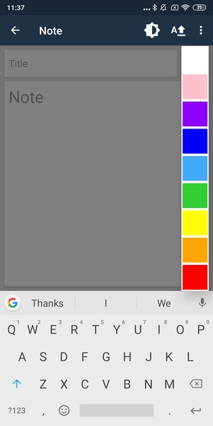 Color notes Notepad - Preview 6