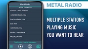 Metal Radio Favorites screenshot 1