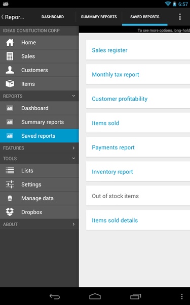 MobileBiz Lite - Preview 3