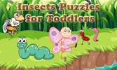 Insects Puzzles for Toddlers screenshot 1