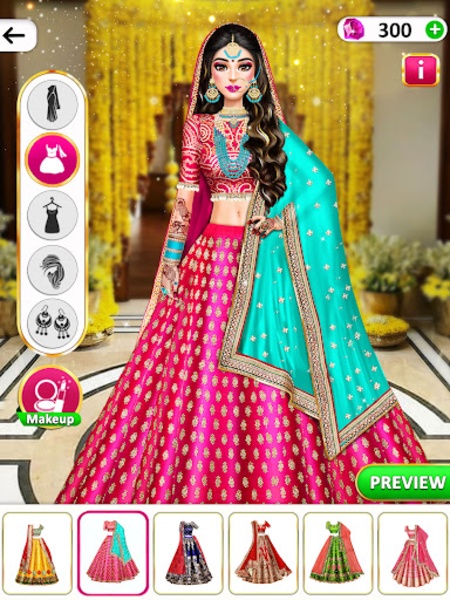 Indian Wedding Dress up games - Preview 3