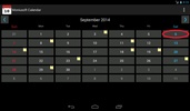Календарь Moniusoft screenshot 1