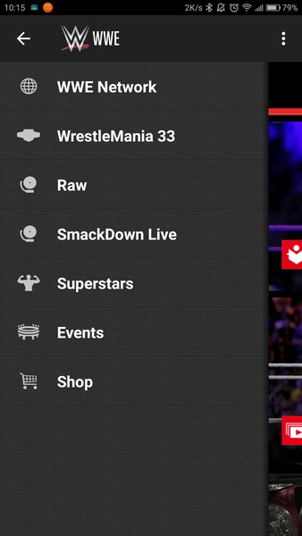 Wwe network app outlet android