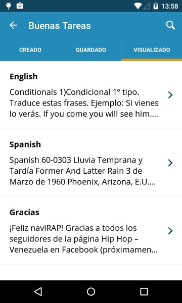 Buenas Tareas - Preview 2