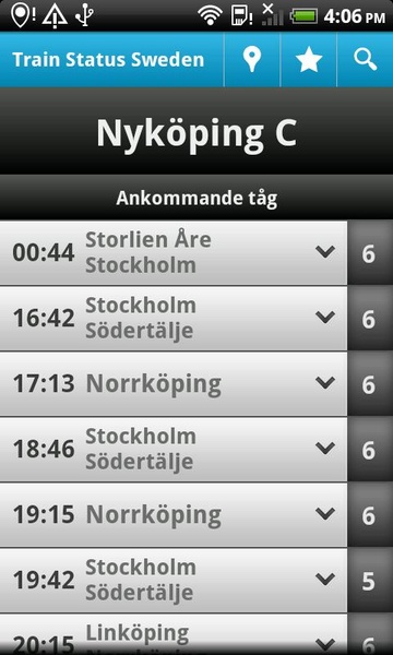 Train Status Sweden - Preview 3