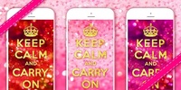 Keep Calm Girl GO桌面主题 screenshot 1