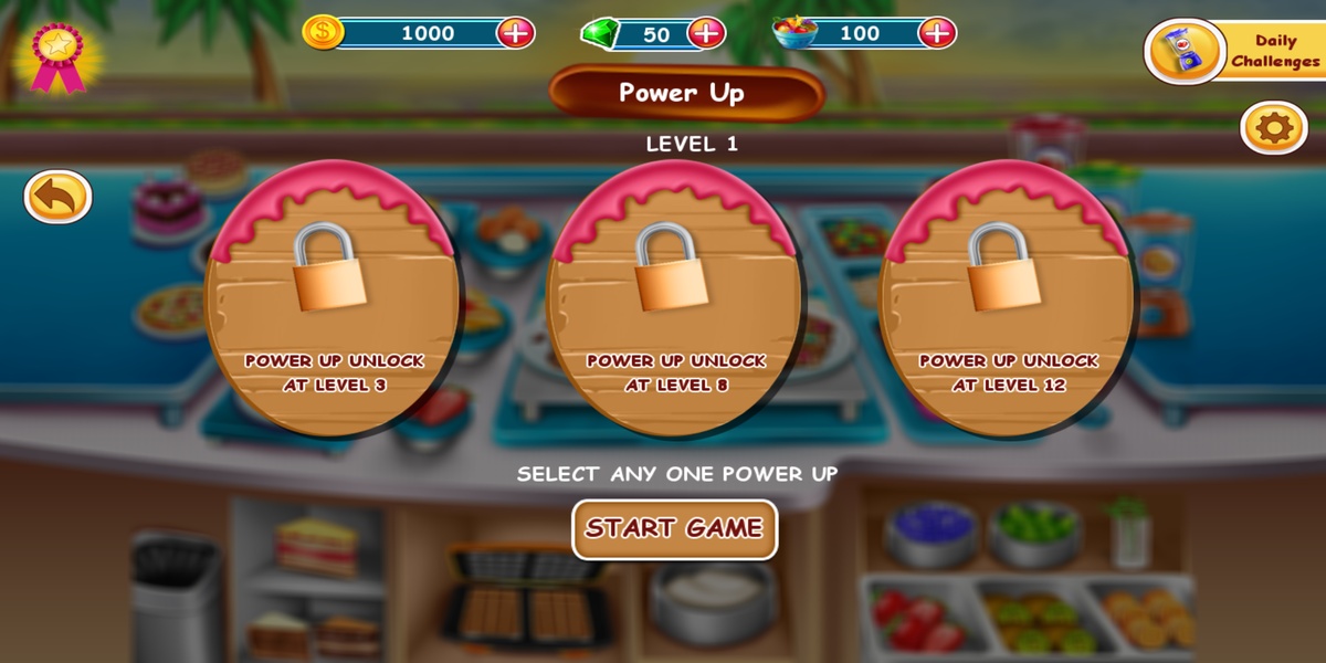 Cake Shop Great Pastries & Waffles Store Game - Preview 2
