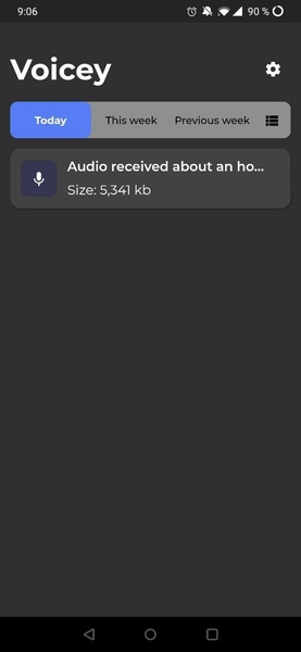 Voicey for WhatsApp - Preview 1