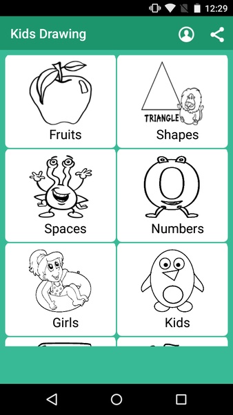 Kids Doodle Color & Drawing - Preview 1