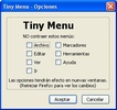 Tiny Menu screenshot 1