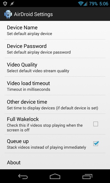 Android Airplay - Preview 2