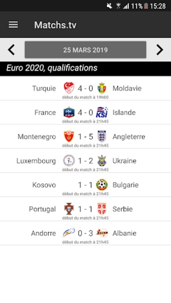 Matchs.tv - Preview 3