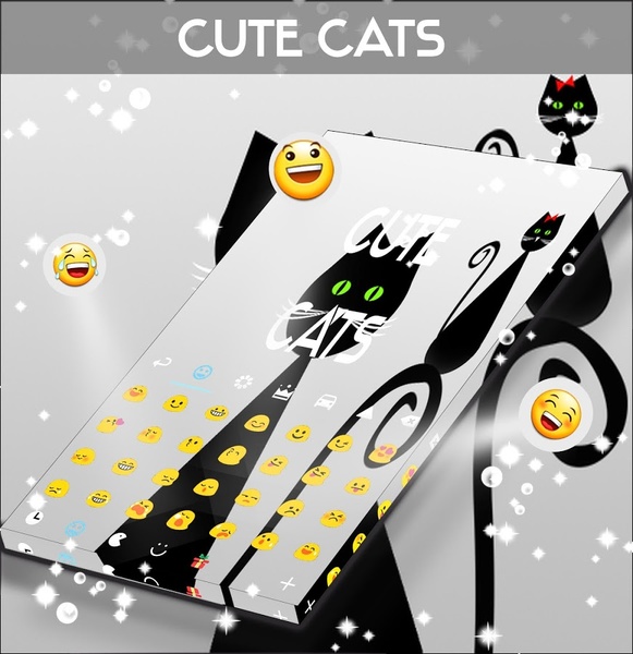 Cute Cats Keyboard - Preview 3