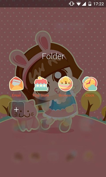babydudu GOLauncher EX Theme - Preview 1