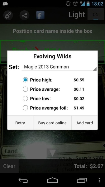 MTG Scanner - Preview 1