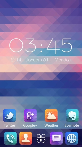 Masec GOLauncher EX Theme - Preview 5