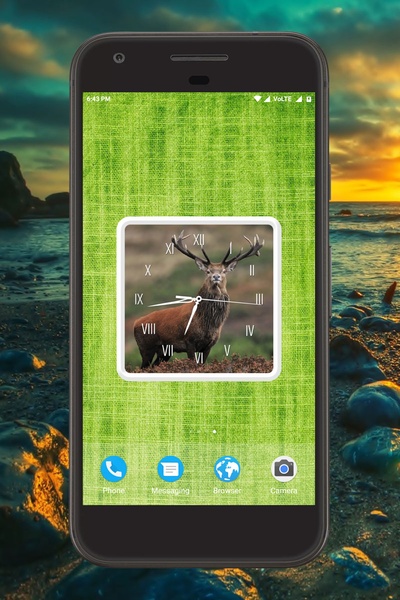Animal Clock Live Wallpaper - Preview 1