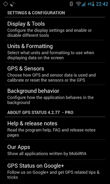 GPS Status and Toolbox - Preview 4