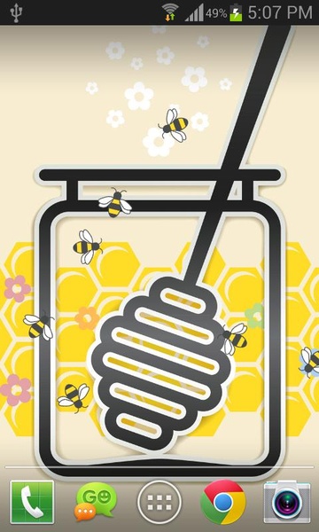 Honey bees Live Wallpaper - Preview 2