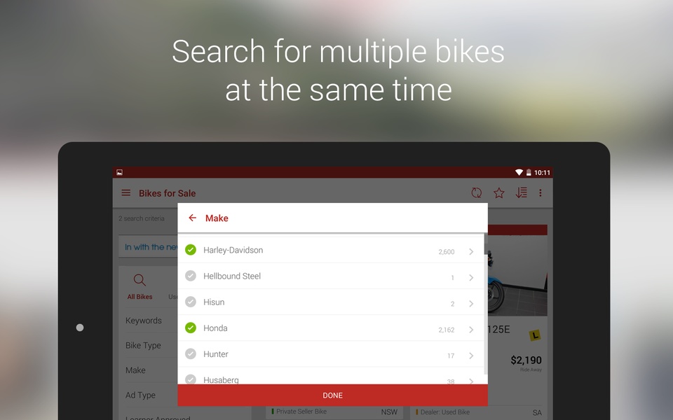 Bikesales - Preview 3