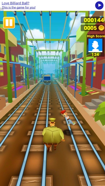 Train Surfers-Girl Run - Preview 2