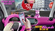 Driving Blonde Car 3D City Sim screenshot 1