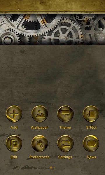 Heavy Metal GOLauncher EX Theme - Preview 2