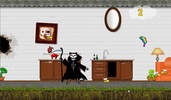 Catastrophe Cat, ninja runner game screenshot 1