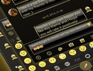 SMS Messages Frame Gold Theme screenshot 2