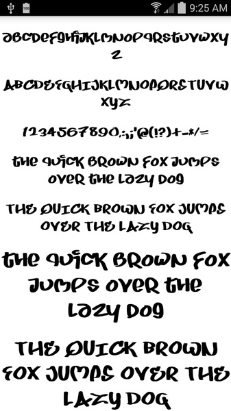 50 Free Fonts - Preview 2