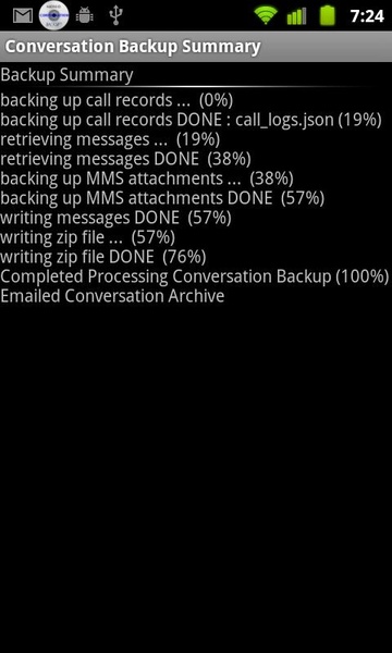Conversation Backup - Preview 2
