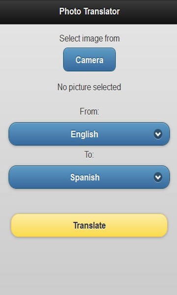Photo Translator Free - Preview 2
