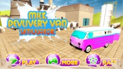 Milk Delivery Van Simulator 3D screenshot 10