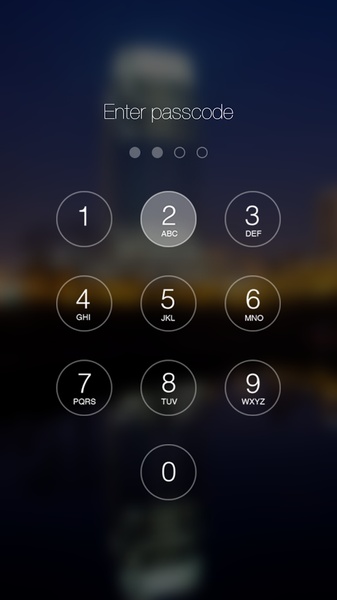 Passcode Keypad Lockscreen - Preview 4