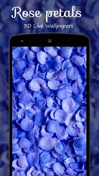 Rose petals 3D Live Wallpapers Free - Preview 1