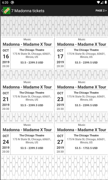 Event Tickets - Preview 3